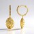 Boucles d'oreilles en argent et Diamant champagne I2 (Ornaments by de Melo)