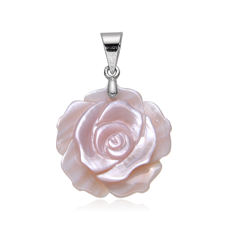 GNOCE Ciondolo Clessidra In Argento 925 Placcato Oro Rosa Con Zircone - Charm Universale Per Bracciali E Collane, Regalo Simbolico Per Lei - 4
