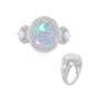 Zilveren ring met een Welo-opaal