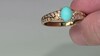 Anillo en plata con Turquesa bella durmiente (Faszination Türkis)