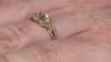 Gouden ring met een Diamant SI1 (G) (Annette)