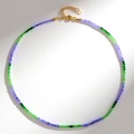 Collana in argento con Tsavorite della Tanzania