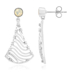 Zilveren oorbellen met Welo-opalen (SAELOCANA)