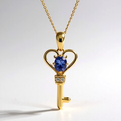 Collana in oro con Tanzanite AAA (CIRARI)