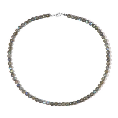 Collana in argento con Labradorite