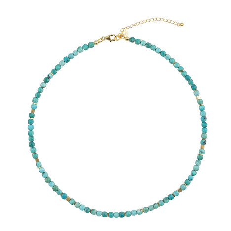 Türkis-Silberhalskette