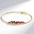 Bracciale in argento con Rodolite