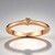 Anello in argento con Diamante Rose de France SI1 di Argyle (Annette)