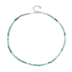 Grandidierit-Silberhalskette