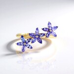 Anello in oro con Tanzanite (de Melo Gold)