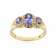 Anello in oro con Tanzanite AAA