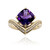 Amethyst-Goldring (de Melo Gold)