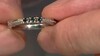 Zilveren ring met Fancy diamanten
