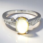 Anello in argento con Conchiglia Abalone
