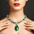 Collana in argento con Onice Verde (Adela Silber)