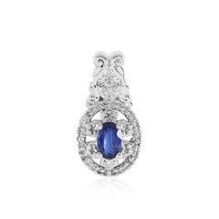 Pendentif en argent et Kyanite du Népal (Adela Silber)