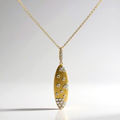 Collana in oro con Diamante I1 (H) (CIRARI)