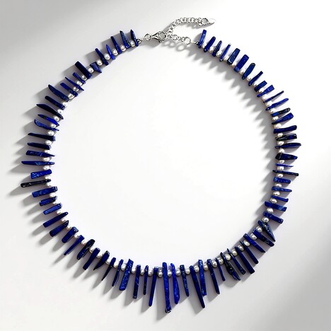 Collana in argento con Lapislazzuli