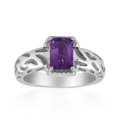 Amethyst Silver Ring (Remy Rotenier)