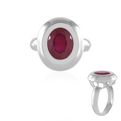 Madagascar Ruby Silver Ring (de Melo Essence)