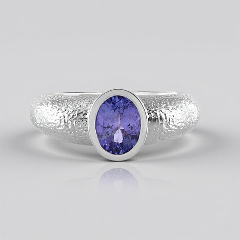 Anello in argento con Tanzanite (de Melo Essence)