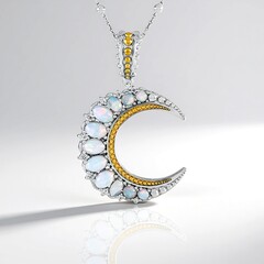 Collana in argento con Opale di Welo (Dallas Prince Designs)