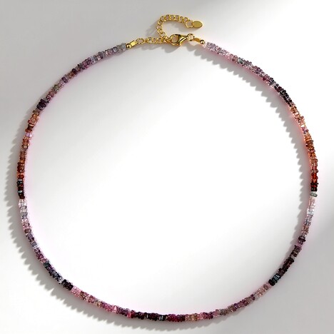 Collana in argento con Spinello Fancy