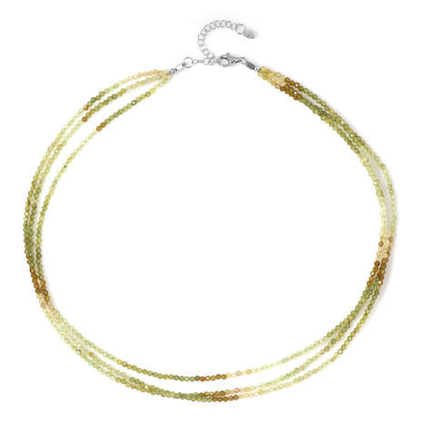 Collar en plata con Grosularia