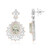 Pendientes en plata con Amatista verde (Dallas Prince Designs)
