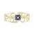 9K AAA Tanzanite Gold Ring (Ornaments by de Melo)