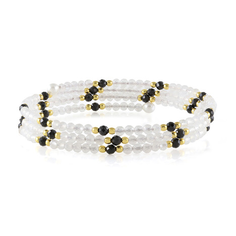 Edelstein-Stahlarmreif (Riya)