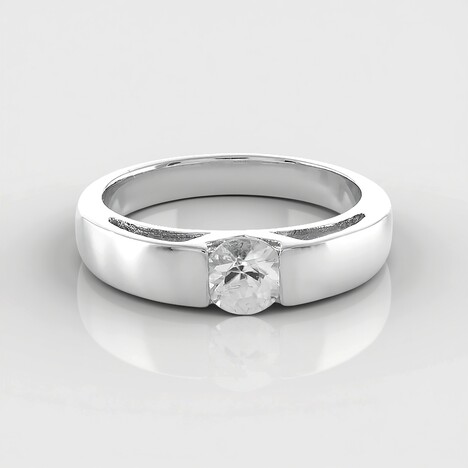 Anello in argento con Zircone