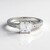 Anello in argento con Zircone