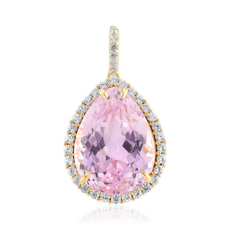 Ciondolo in argento con Kunzite