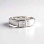 Anello in argento con Zircone