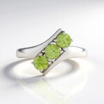 Anello in argento con Sfene