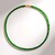 Collana in oro con Diopside Russo