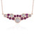Collana in argento con Pietra di Luna Bianca (KM by Juwelo)