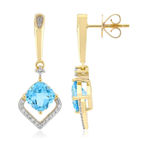 9K Marambaia Topaz Gold Earrings