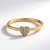 Anello in oro con Diamante SI1 (H) (CIRARI)
