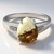 Bague en argent et Magnésite