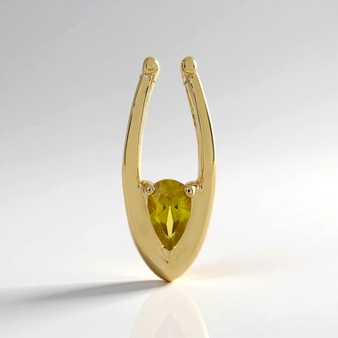 Ciondolo in oro con Sfene