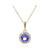Collier en or et Tanzanite AAA