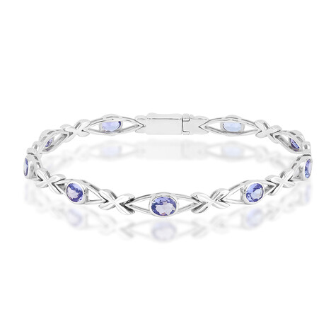 Bracciale in argento con Tanzanite (Pallanova)