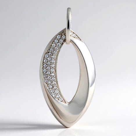Ciondolo in argento con Zircone