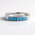 Anello in argento con Apatite Blu Neon
