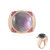 Anello in argento con Labradorite Porpora Maniry (KM by Juwelo)