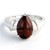 Anello in argento con Ossidiana Mogano