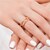 Anillo en oro con Diamante rosa de Francia de Argyle SI1 (Annette)