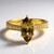 Anello in oro con Tanzanite (non riscaldata)